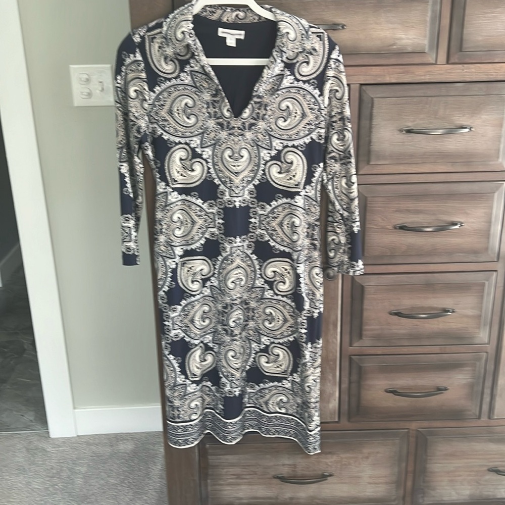 EUC Charter Club 3/4 sleeve dress